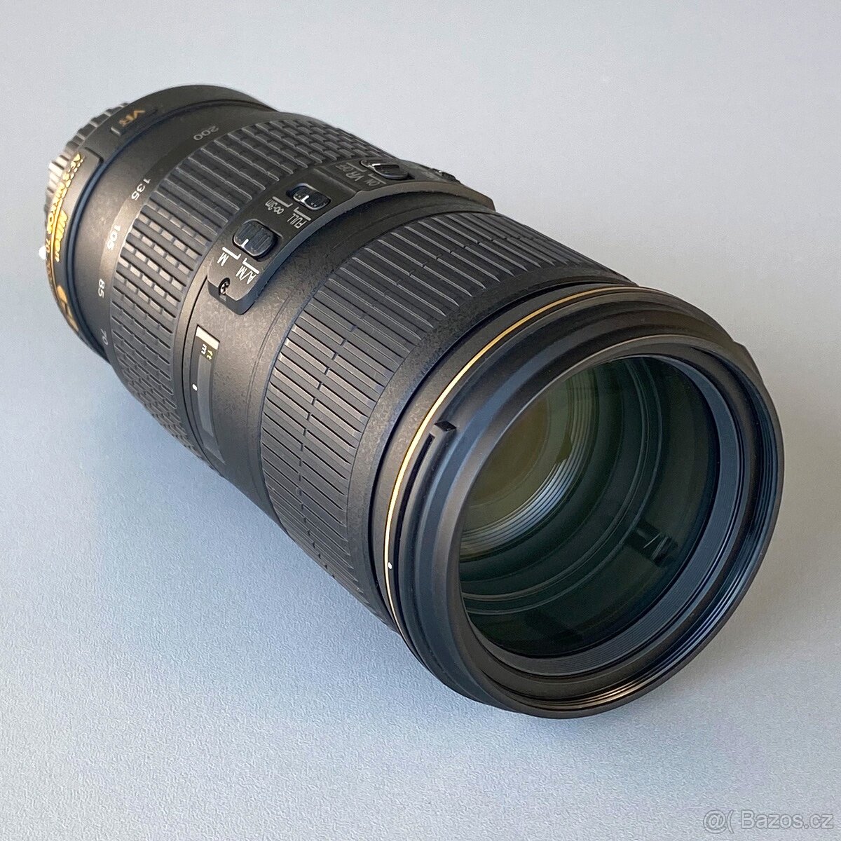 NIKON 70-200 mm f/4,0 AF-S ED VR + FTZ II adaptér