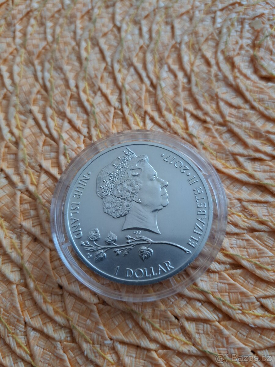 Stříbrná investiční mince Český lev 2017