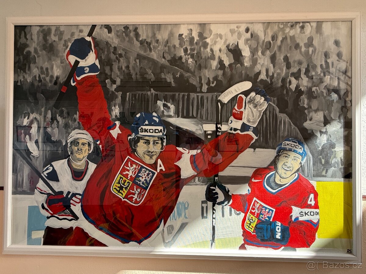 Obraz životní velikost, Jaromír Jágr, MS v hokeji 2011