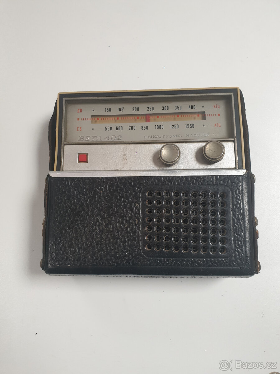 Rádio VEGA 402 výroba SSSR