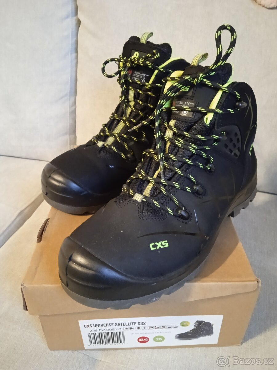 Pracovní boty s kovovou špičkou