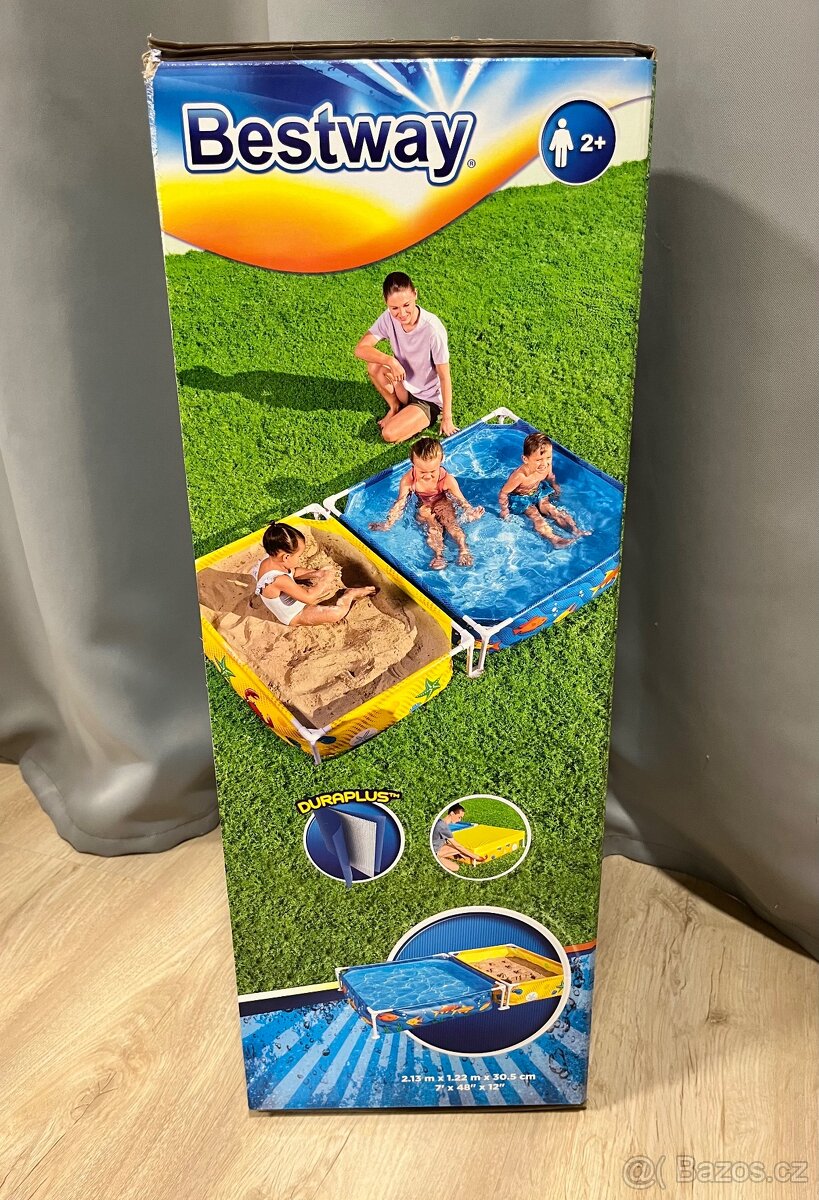 Bazén s pískovištěm