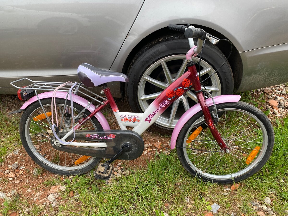 Dětské dívčí kolo Volare Rose vel. 20