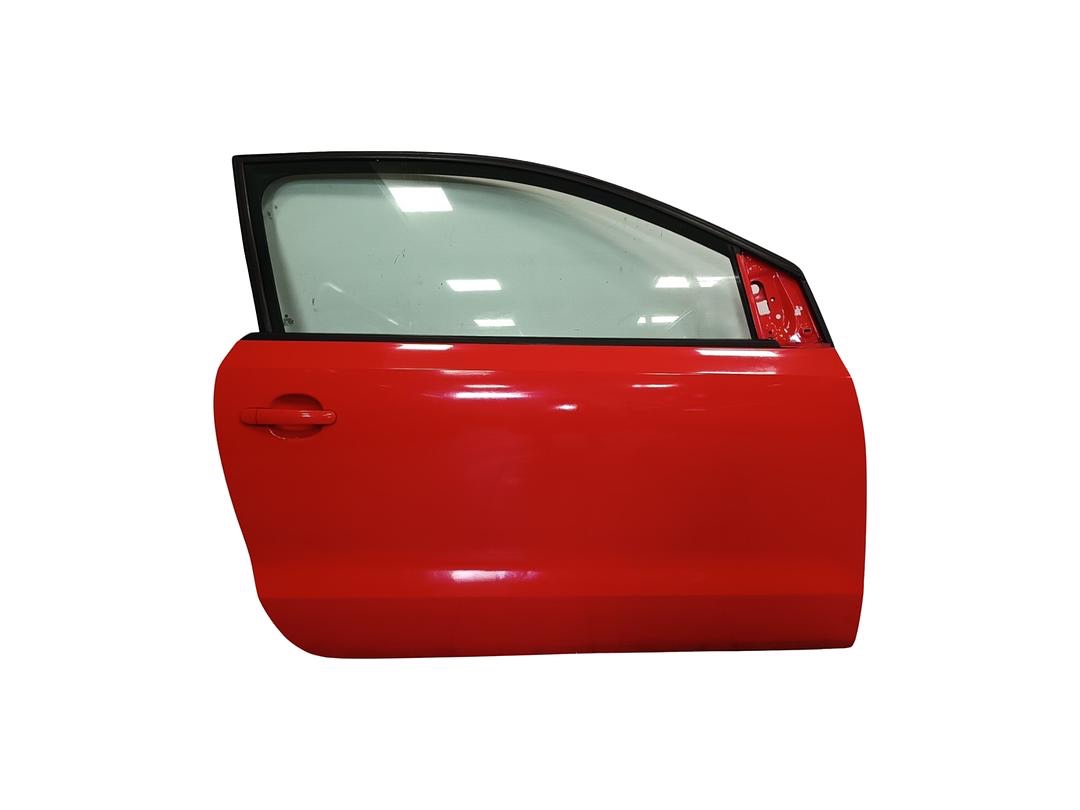 Pravé přední dveře červená barva LP3G VW Polo 5 6R 2011