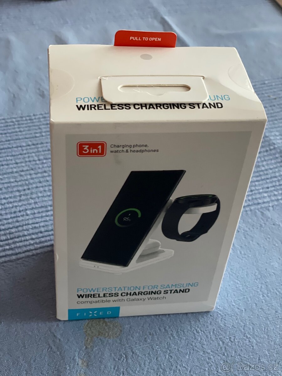 FIXED Powerstation pro Samsung s bezdrátovým nabíjením až pr