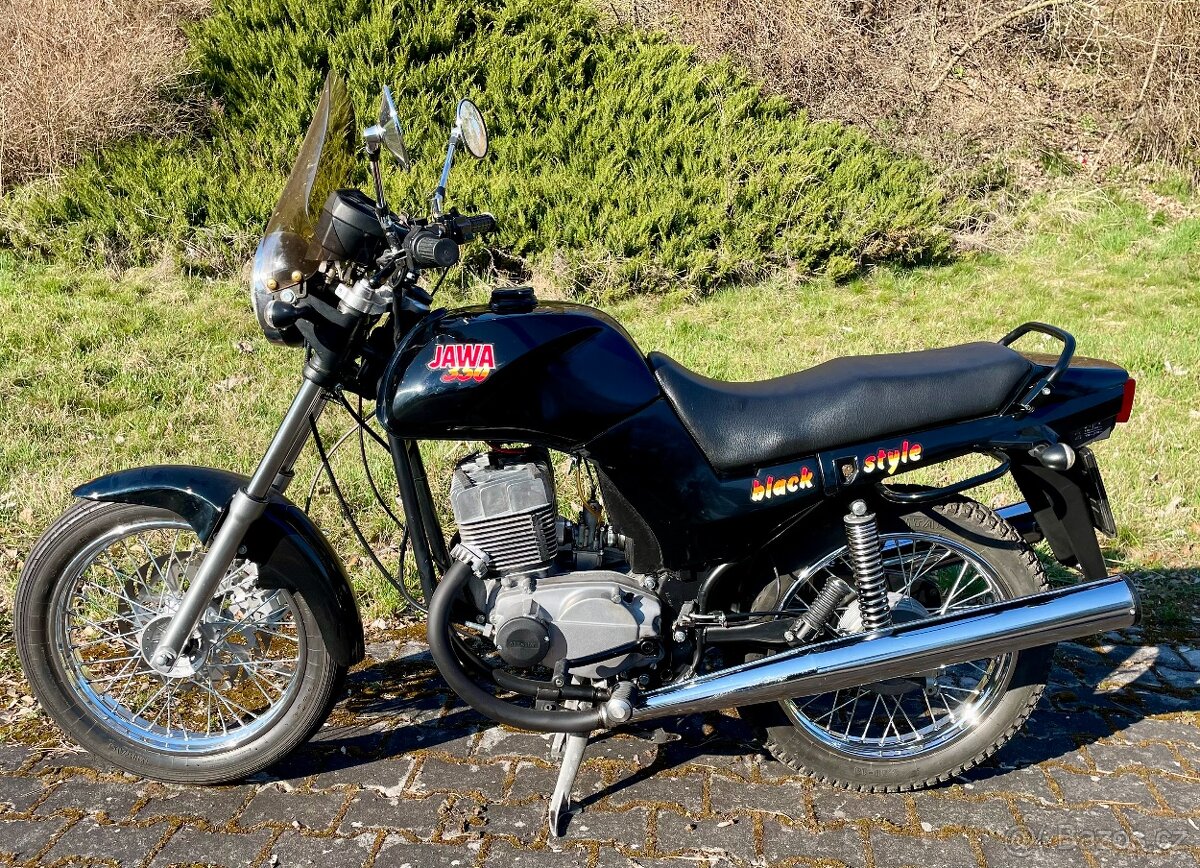Jawa 350/640, jen 820 km, top stav, český TP