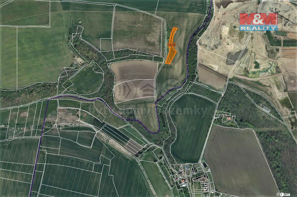 Prodej louky, 3037 m², Staňkovice-Tvršice