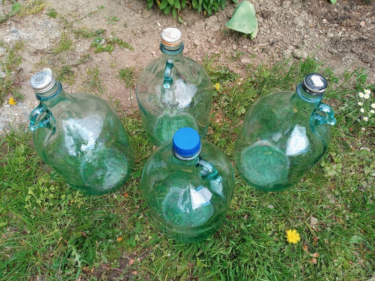 Skleněný Demižon 5 litrů