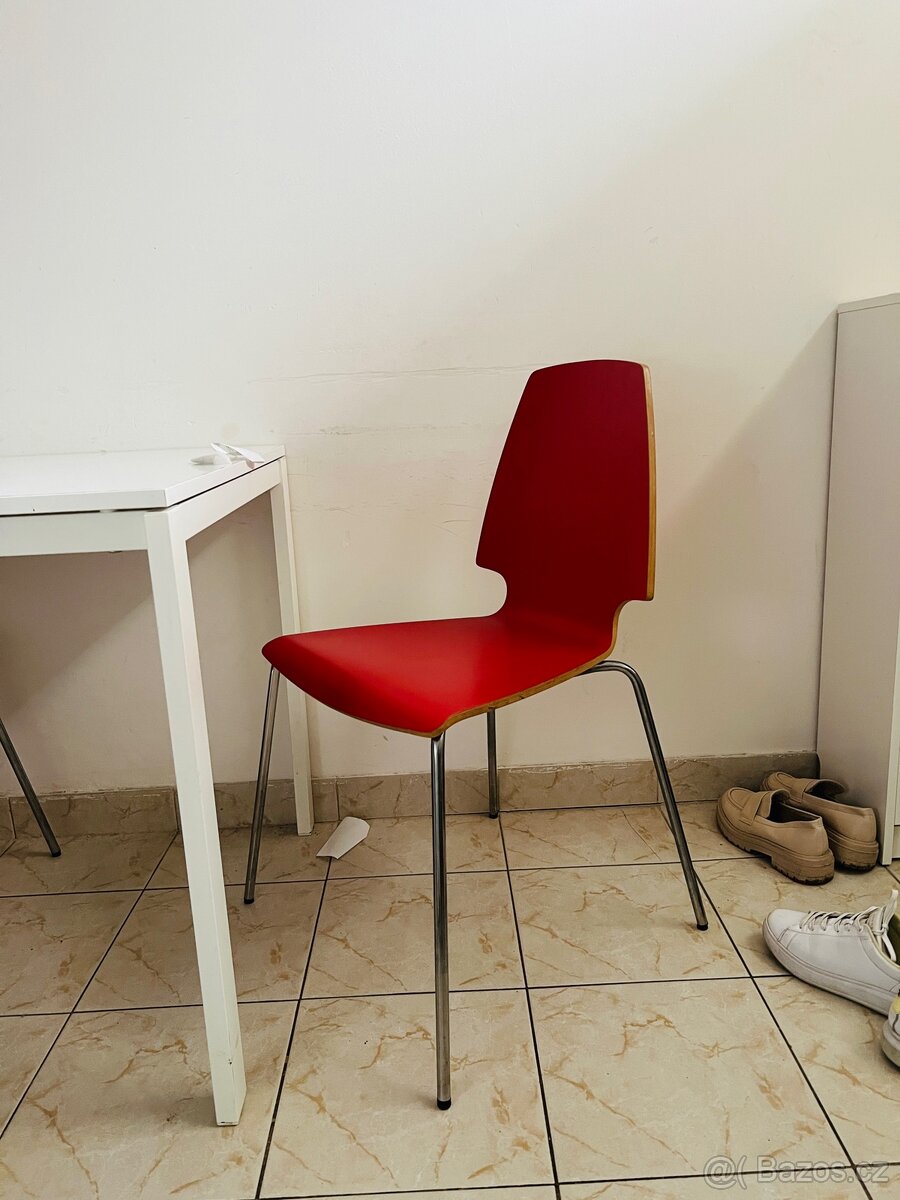 IKEA Vilmar 2x - červená (red)