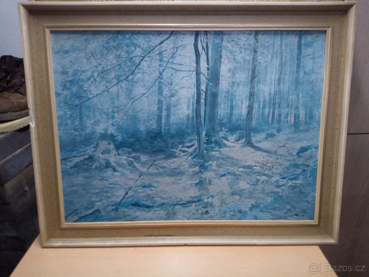 Julius Mařák - Vnitřek lesa