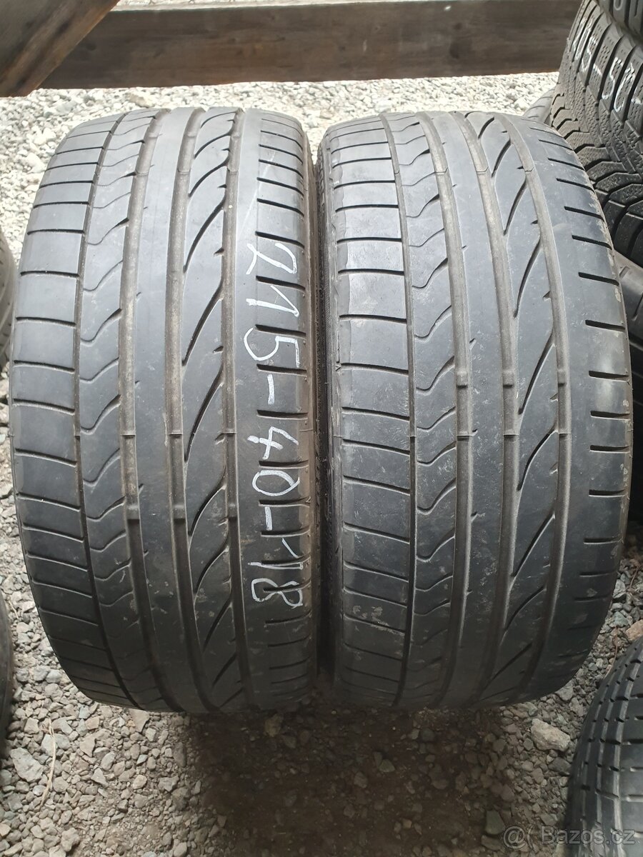 215 40 r 18 dezén 85% letní pneumatiky R 18 215/40