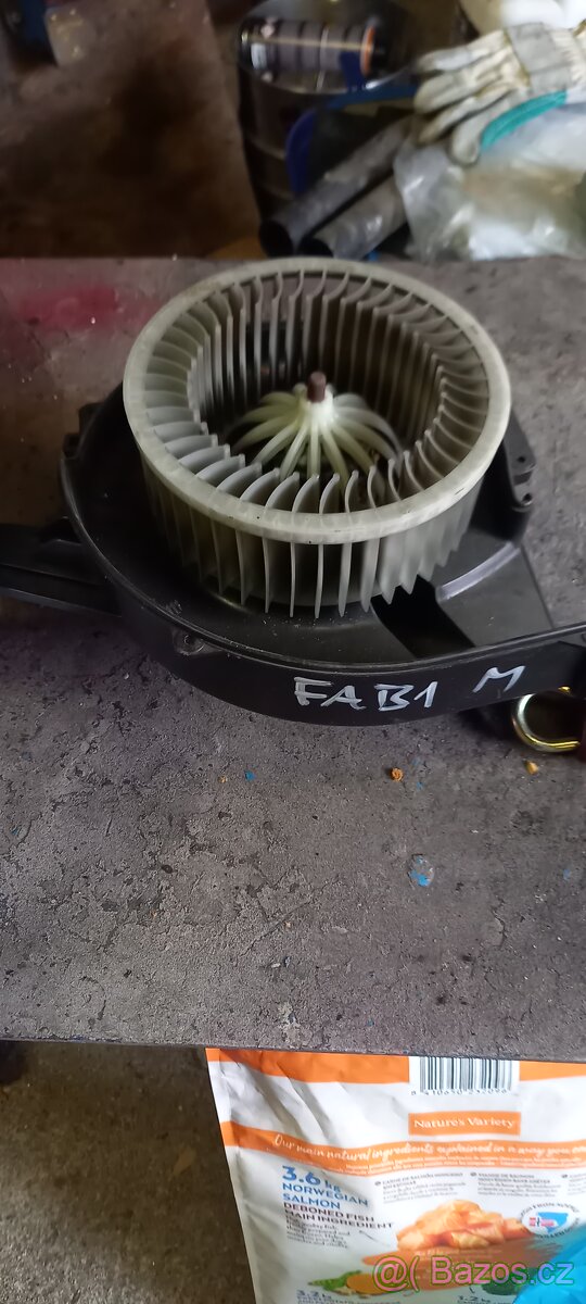 Větrák topení Fabia 1
