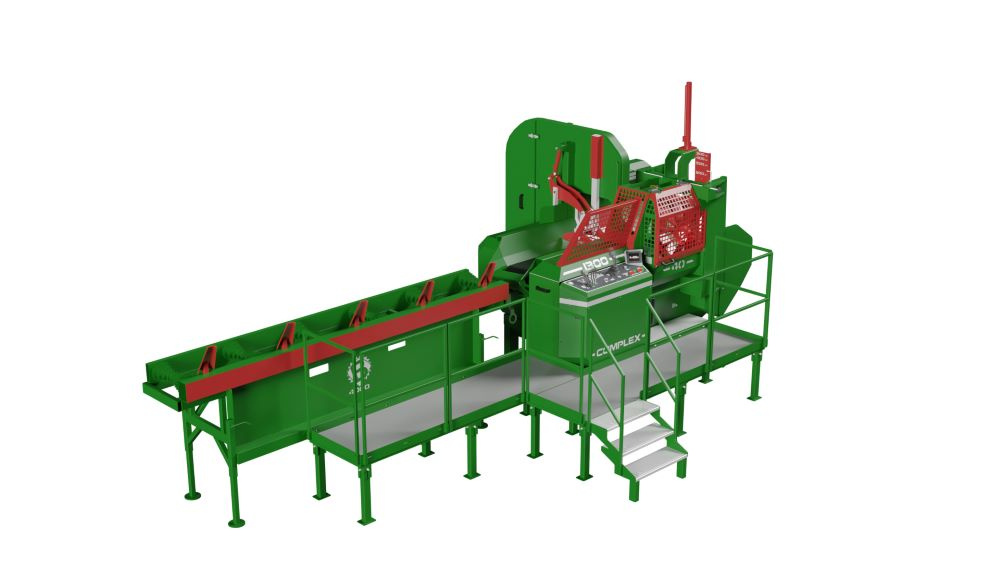 Procesor Complex 1300 pro výrobu palivového dřeva