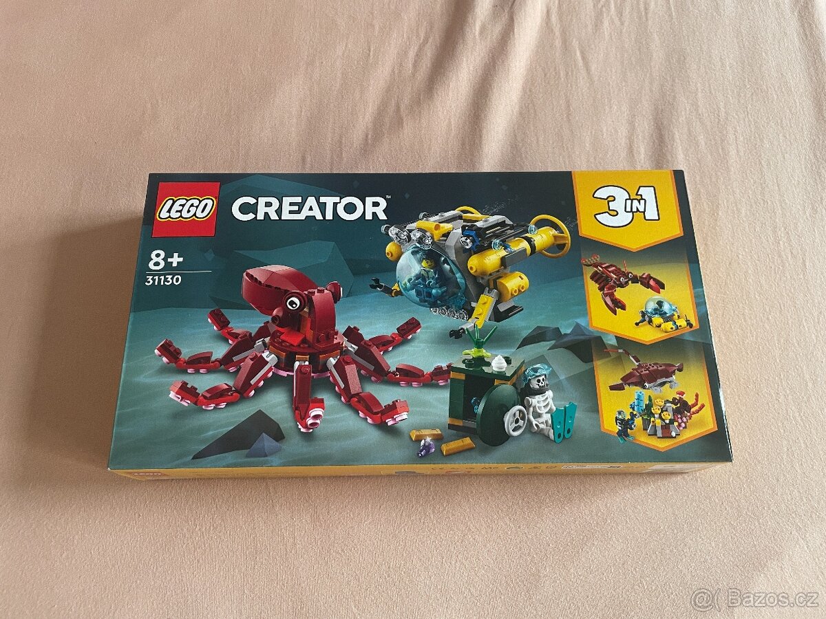 Lego Creator 31130 Hledání potopeného pokladu