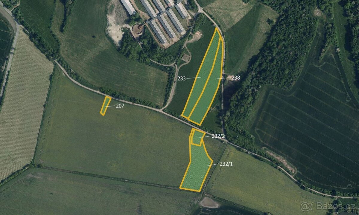 Zemědělská půda, prodej, Kobylnice, Mladá Boleslav