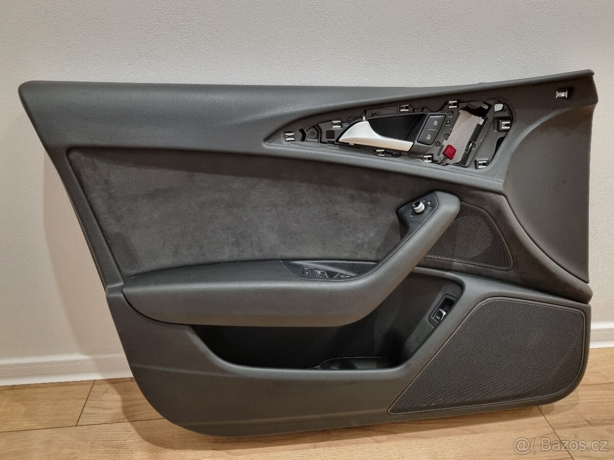 Alkantara tapacire AUDI A6 C7 4G s ambient osvetlenim