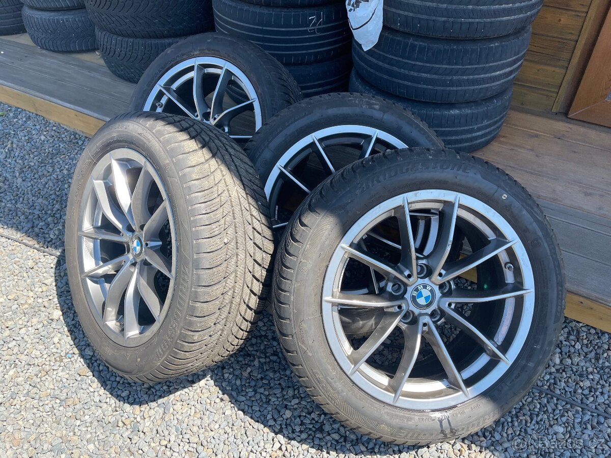 Alu kola a pneu - 5x112, NOVÉ NEPOŠKOZENÉ