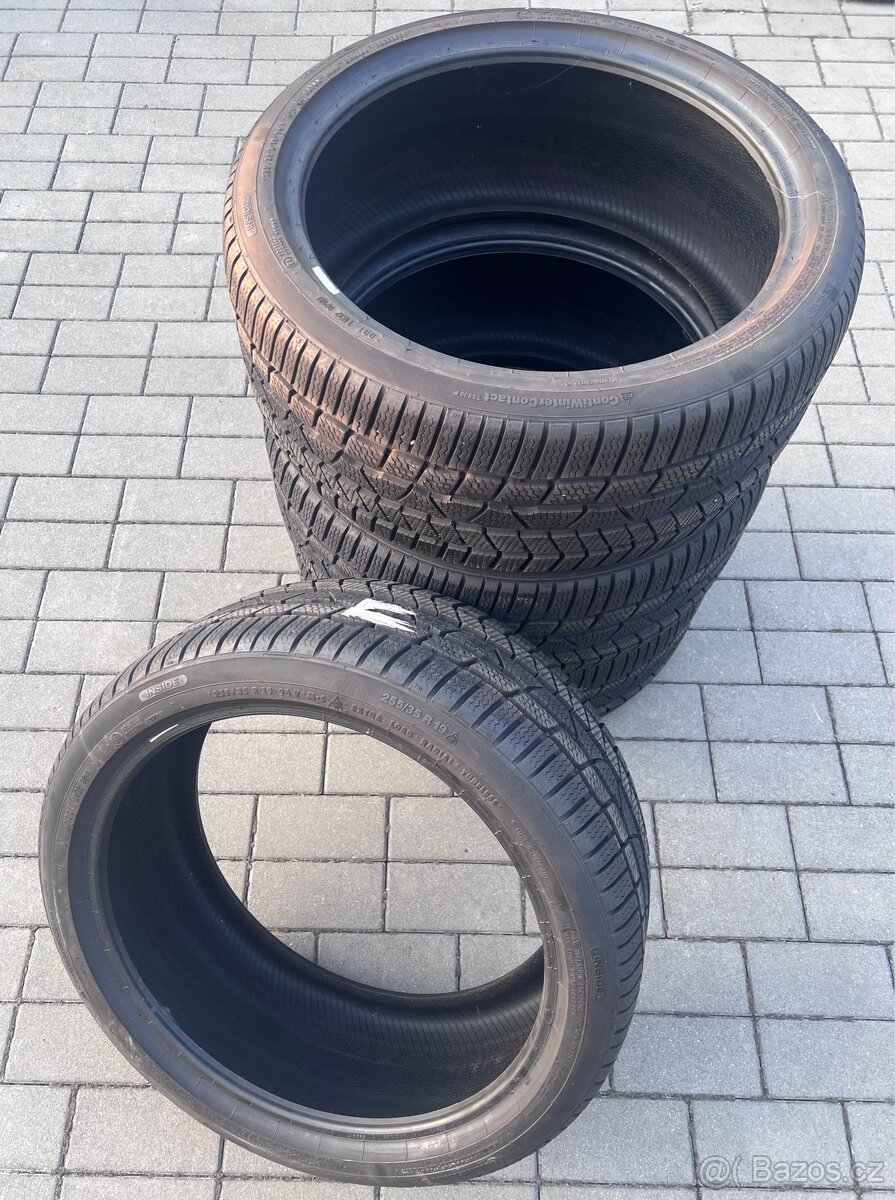 255/35 R19 - 4x zimní Continental 95%