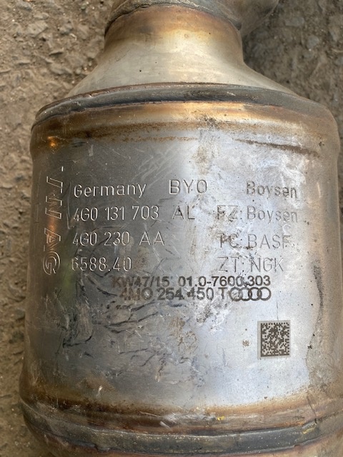 Katalyzátor VW Audi