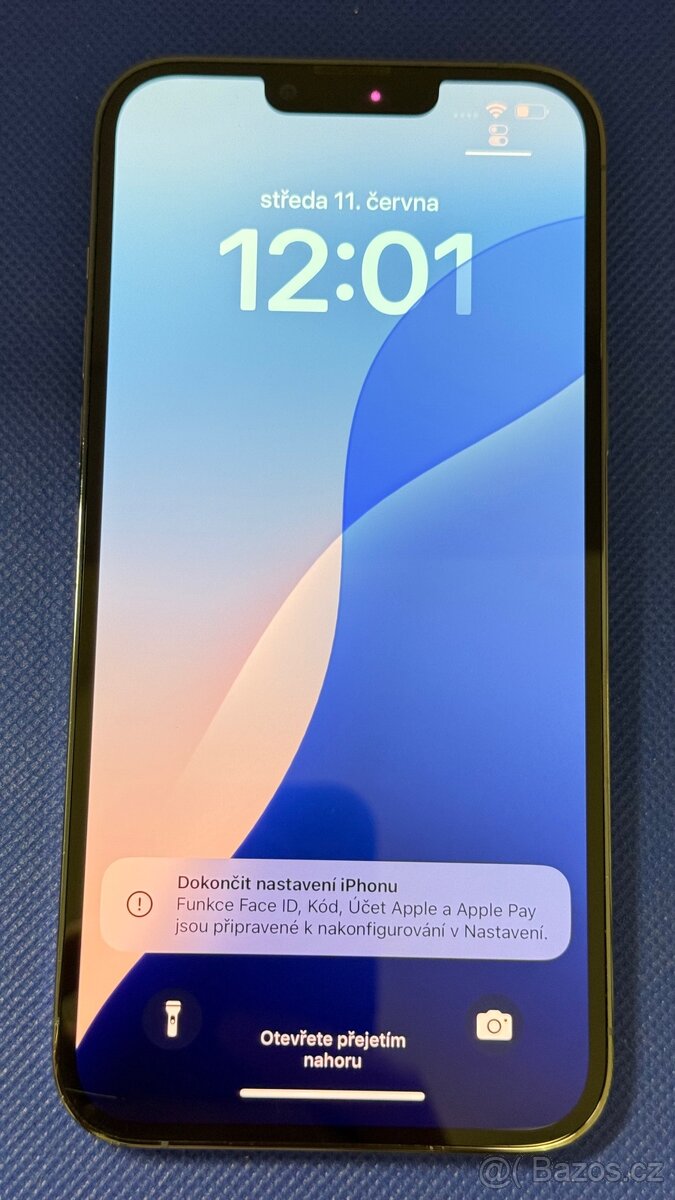 iPhone 13 Pro Max 256GB Sierra Blue, krásný stav