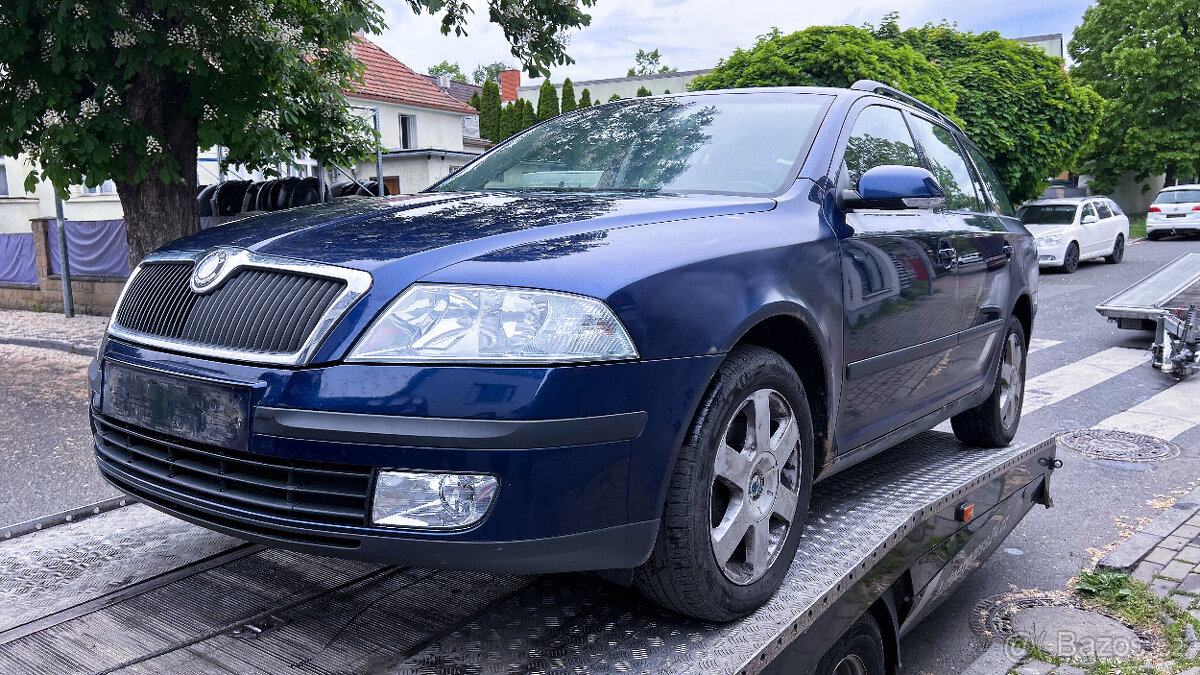Vůz na náhradní díly Škoda Octavia 2 kombi 2007 BMM JPJ LF5Q