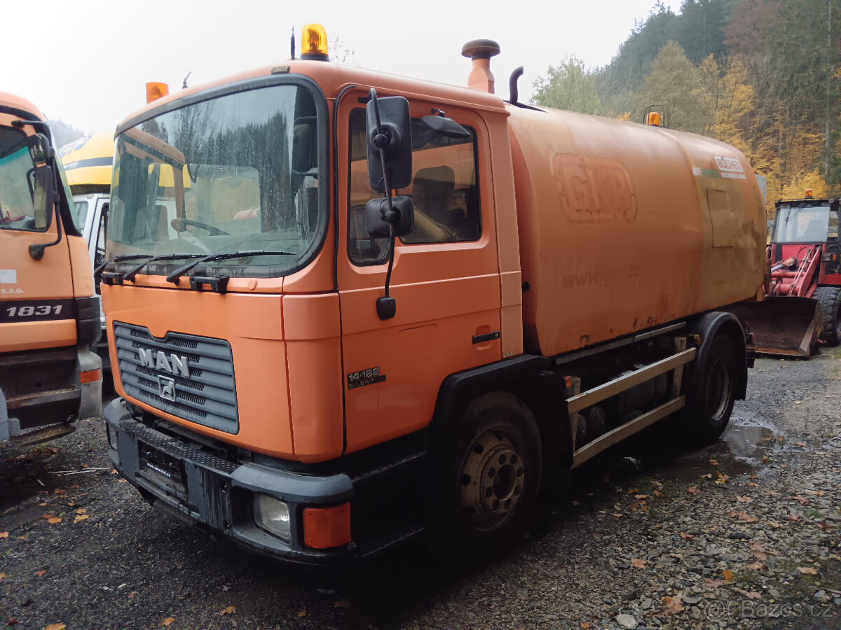 MAN 14.162 BUCHER HANES SCHORLING ZAMETÁK -