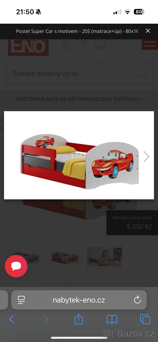 Pokojová sestava car