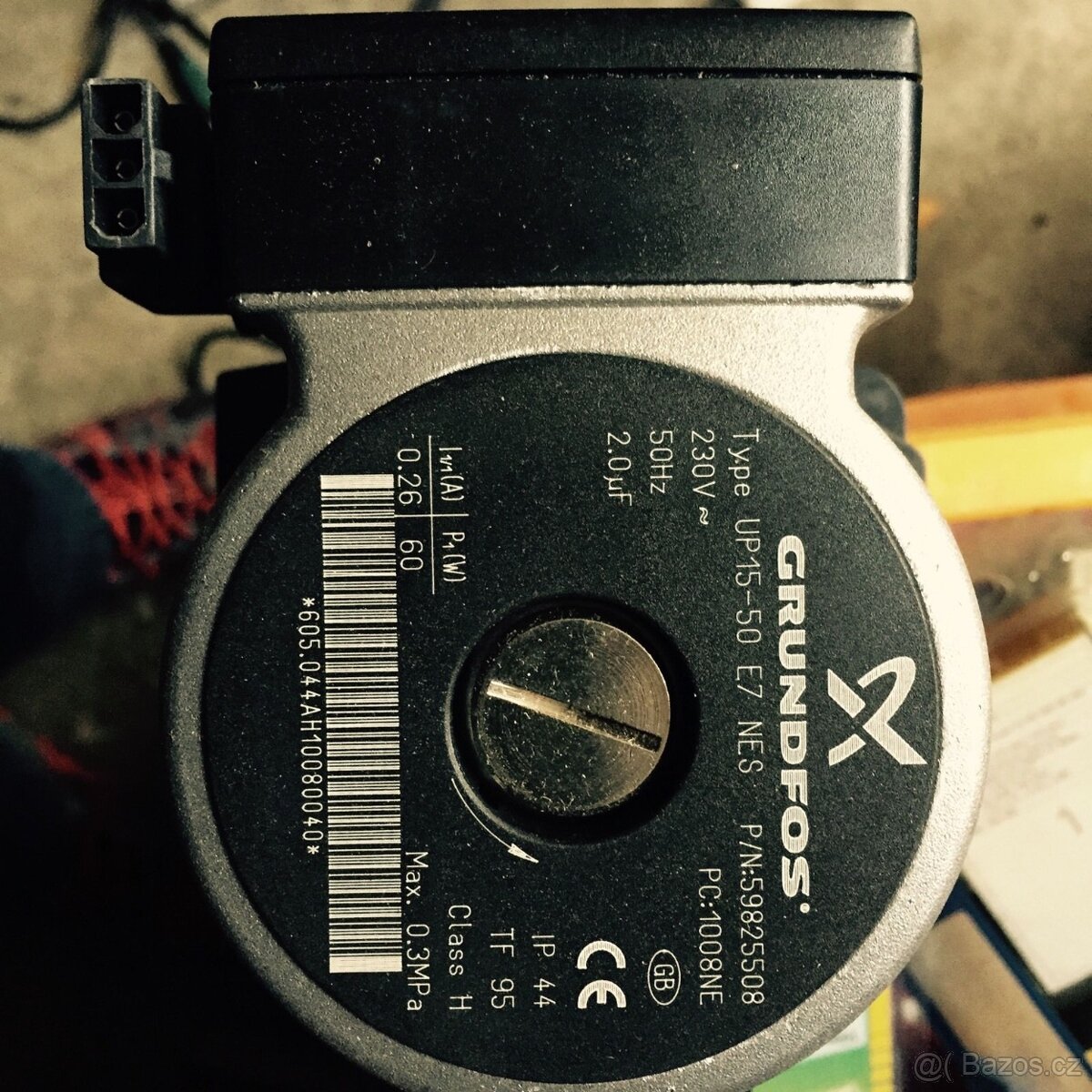 Grundfos UP -15-50, kotlové čerpadlo