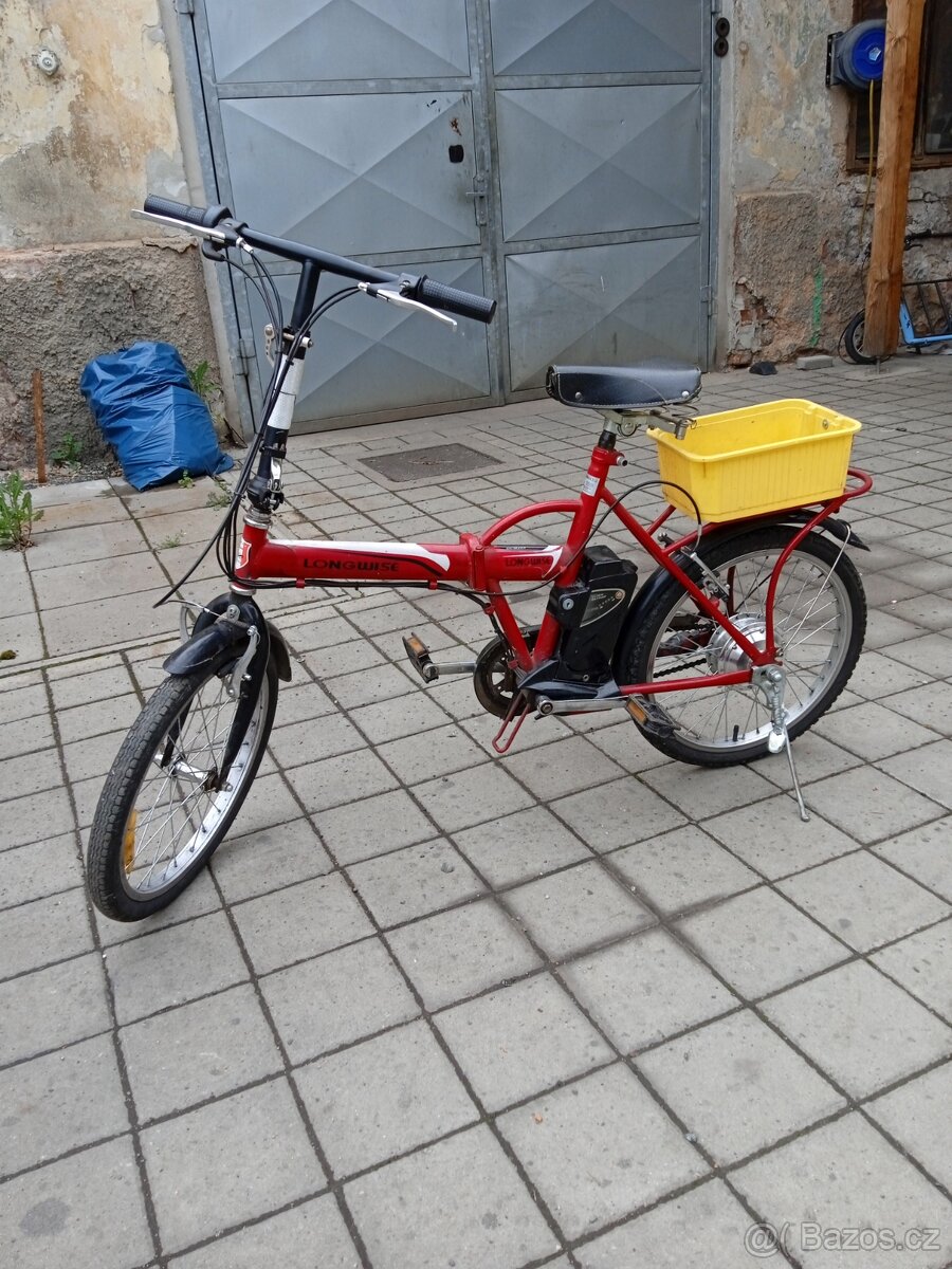 Skládací elektrokolo