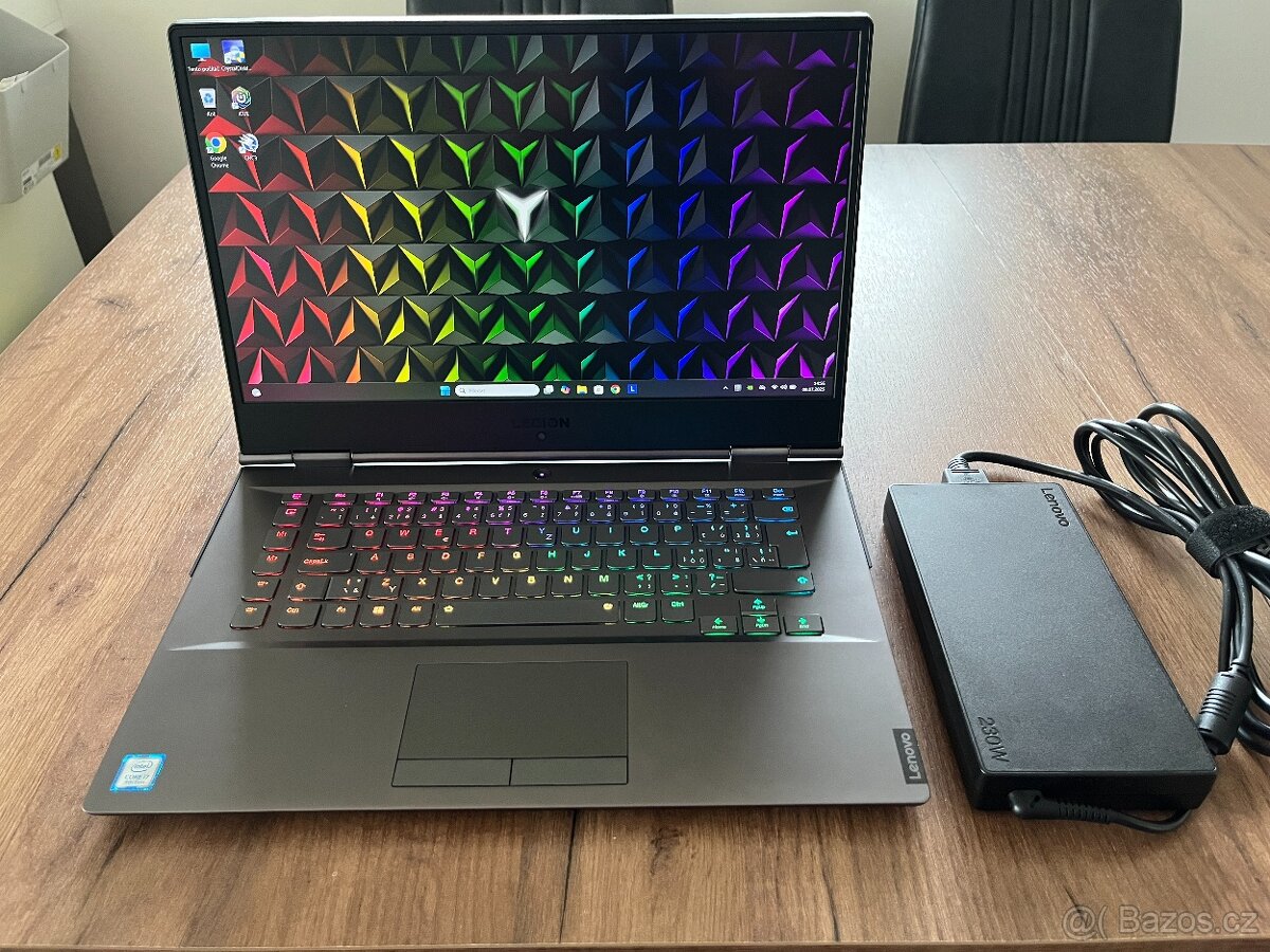 HERNÍ Lenovo Y740 RTX 2070 8GB GDDR6-i7-SSD 512GB+1TB-16GB