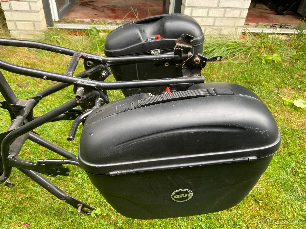 jawa 350/640/ Tramp/639 Chopper nosiče vč. kufru 2ks