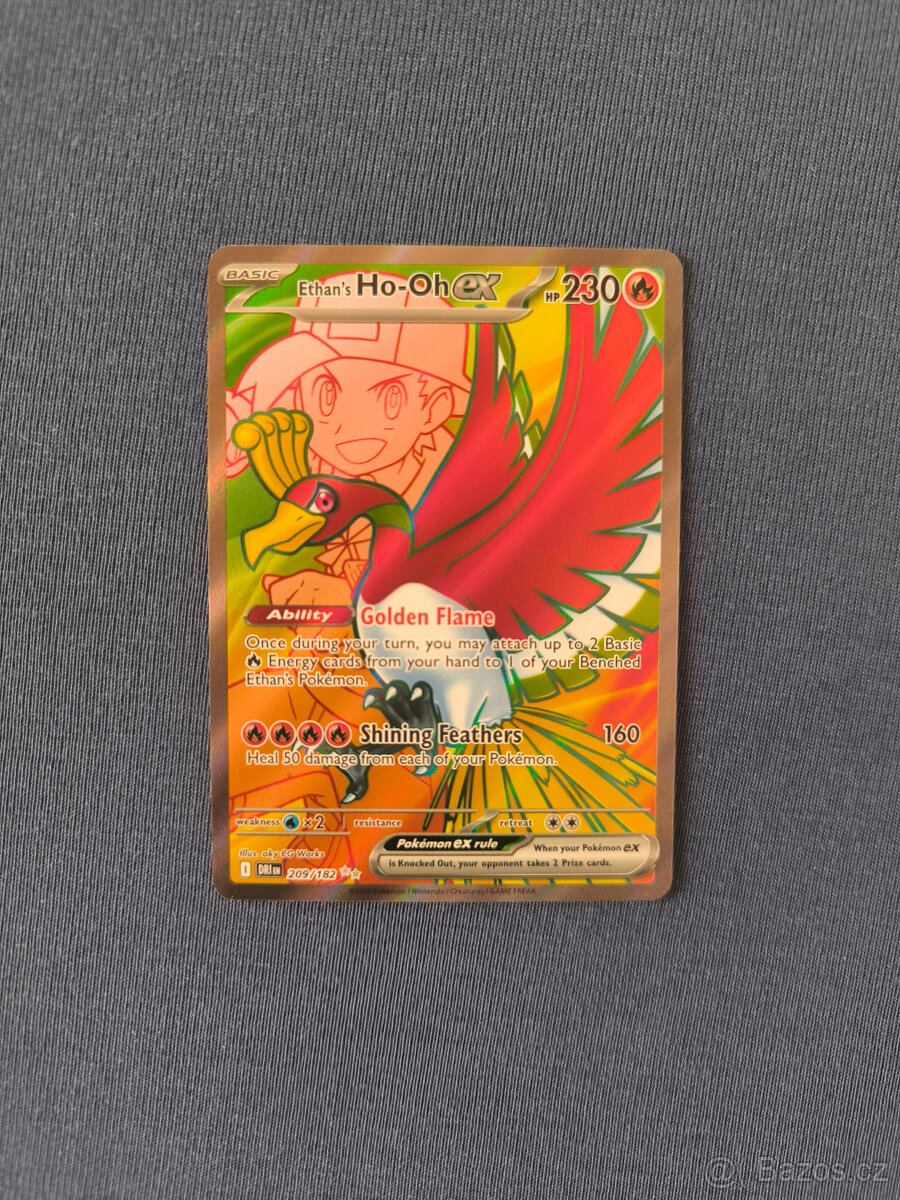 Pokémon: Ethans Ho-oh EX 209/182