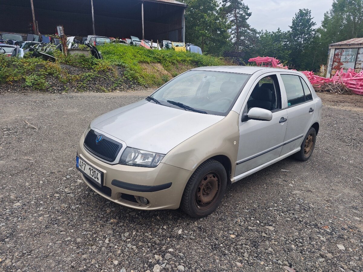 Škoda fabia 1.4mpi 50kW
