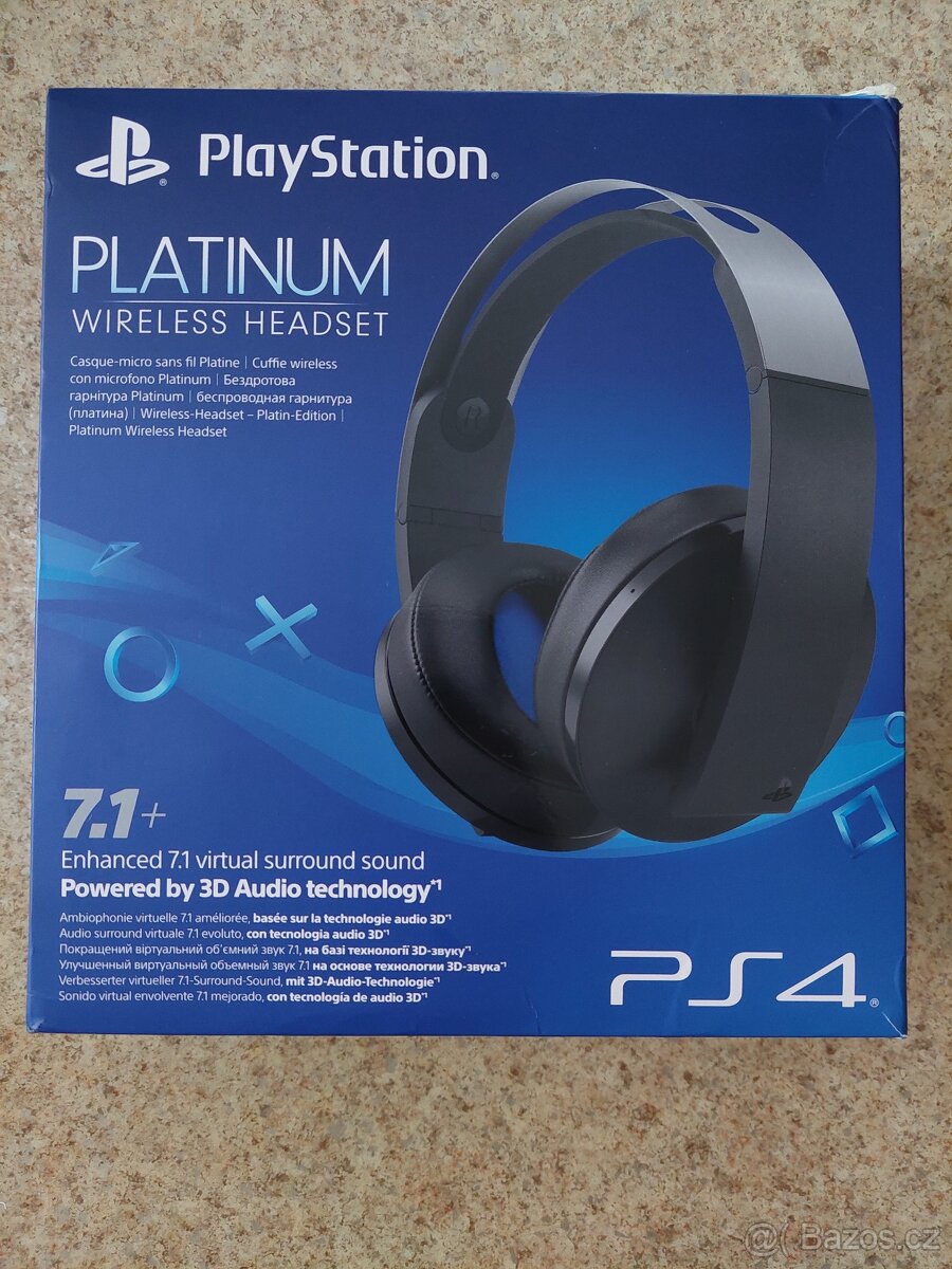 Sony Playstation Platinum Wireless Headset PS4/PS5/PC