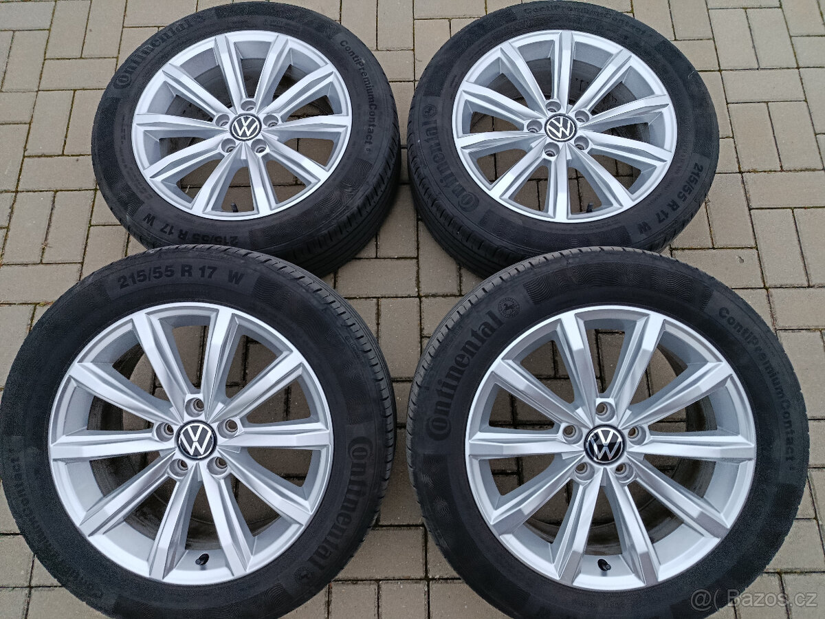 alu kola 5x112 r 17 VW Passat b8 a letní 215/55/17