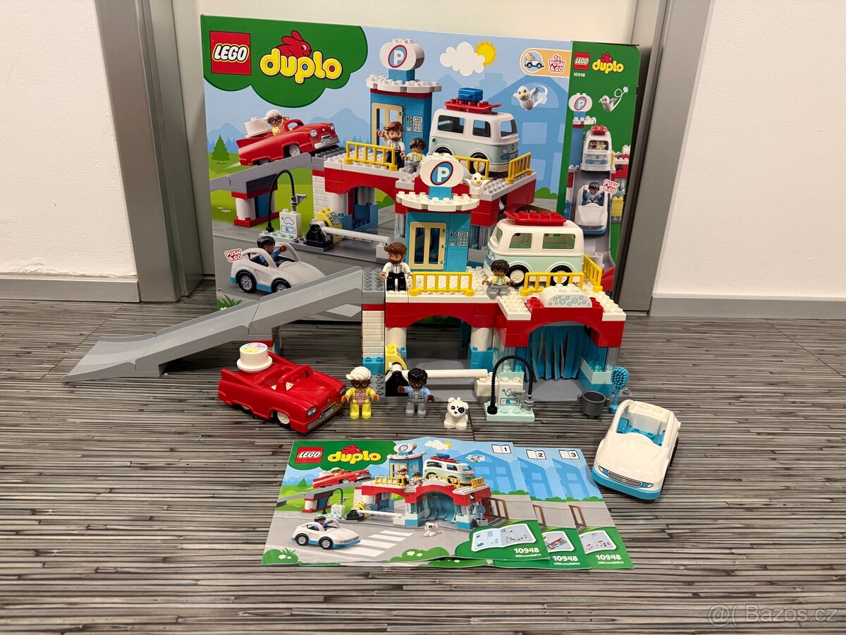 LEGO® DUPLO® 10948 Garáž a myčka aut
