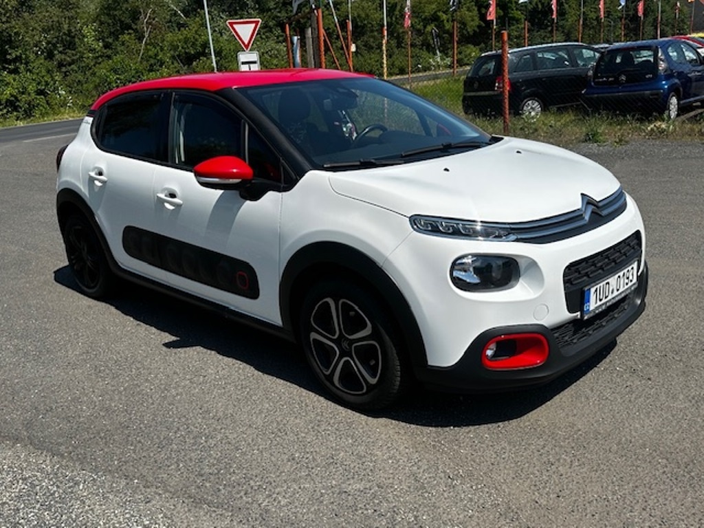 Citroen C3 1.2i, r.2020, 1.majitel, původ ČR, 32 500km, top