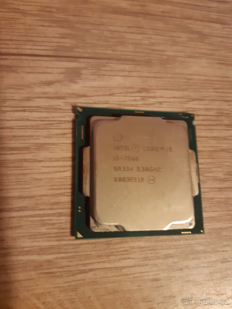 Intel core i5-7600@3,50Ghz, 4C/4T