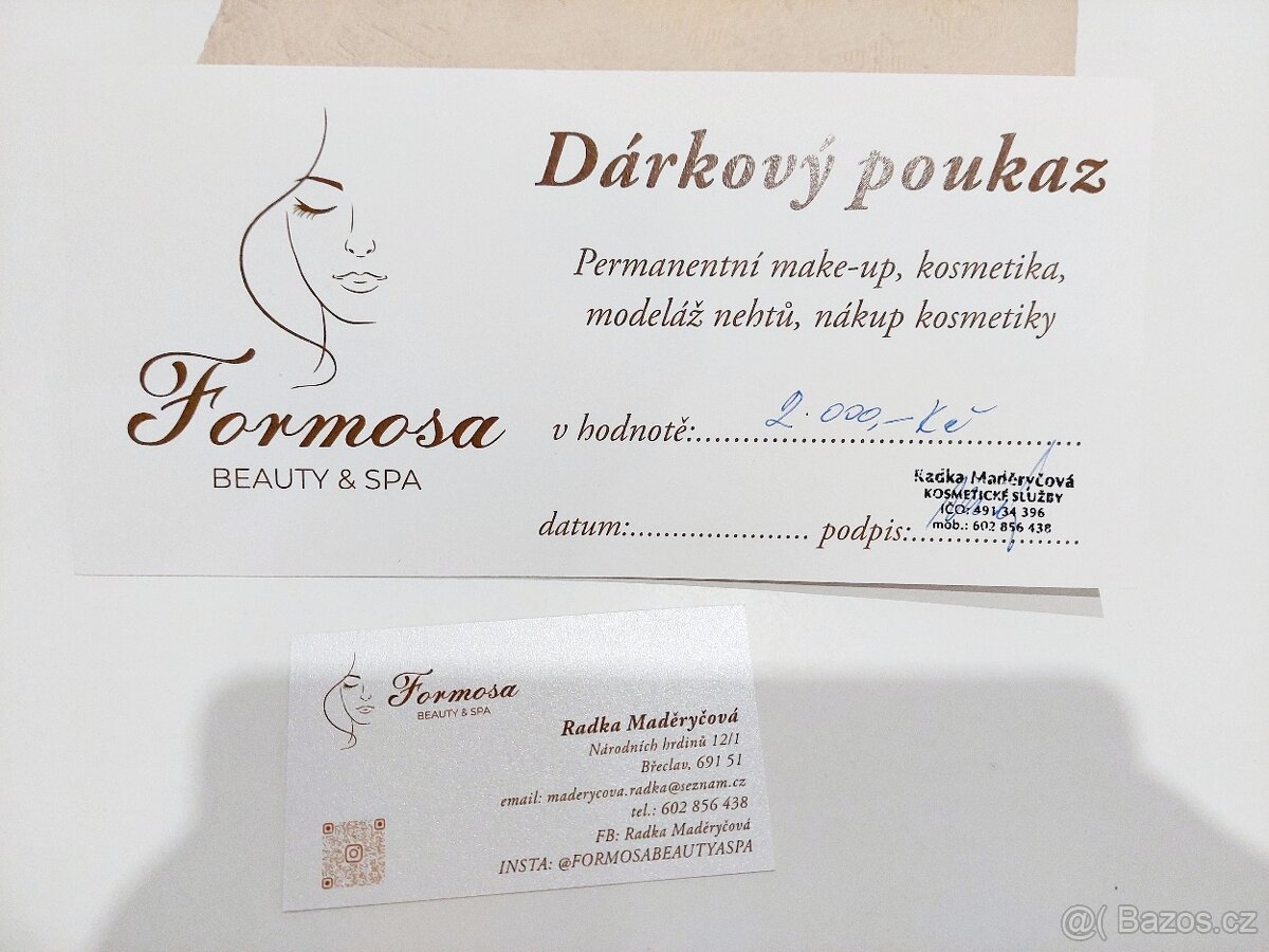 Permanentní makeup,  modeláž nehtů