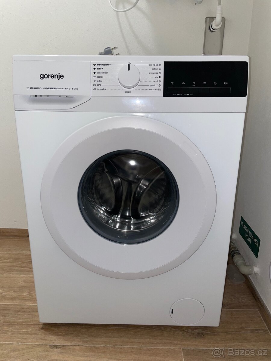 Pračka Gorenje Primary SteamTech (rok stará, bez poškození)