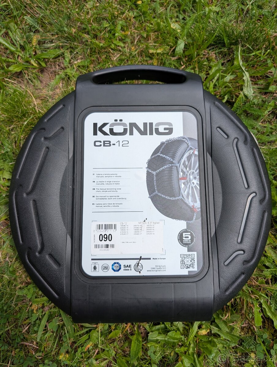 Sněhové řetězy Konig CB 12 - 090, nové