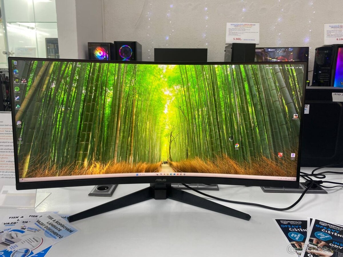 Herní prohnutý monitor ASUS VG34VQL1B
