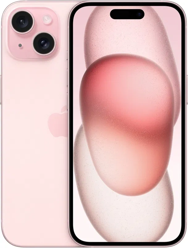 iPhone 15 128GB růžová s krabičkou bez poškození