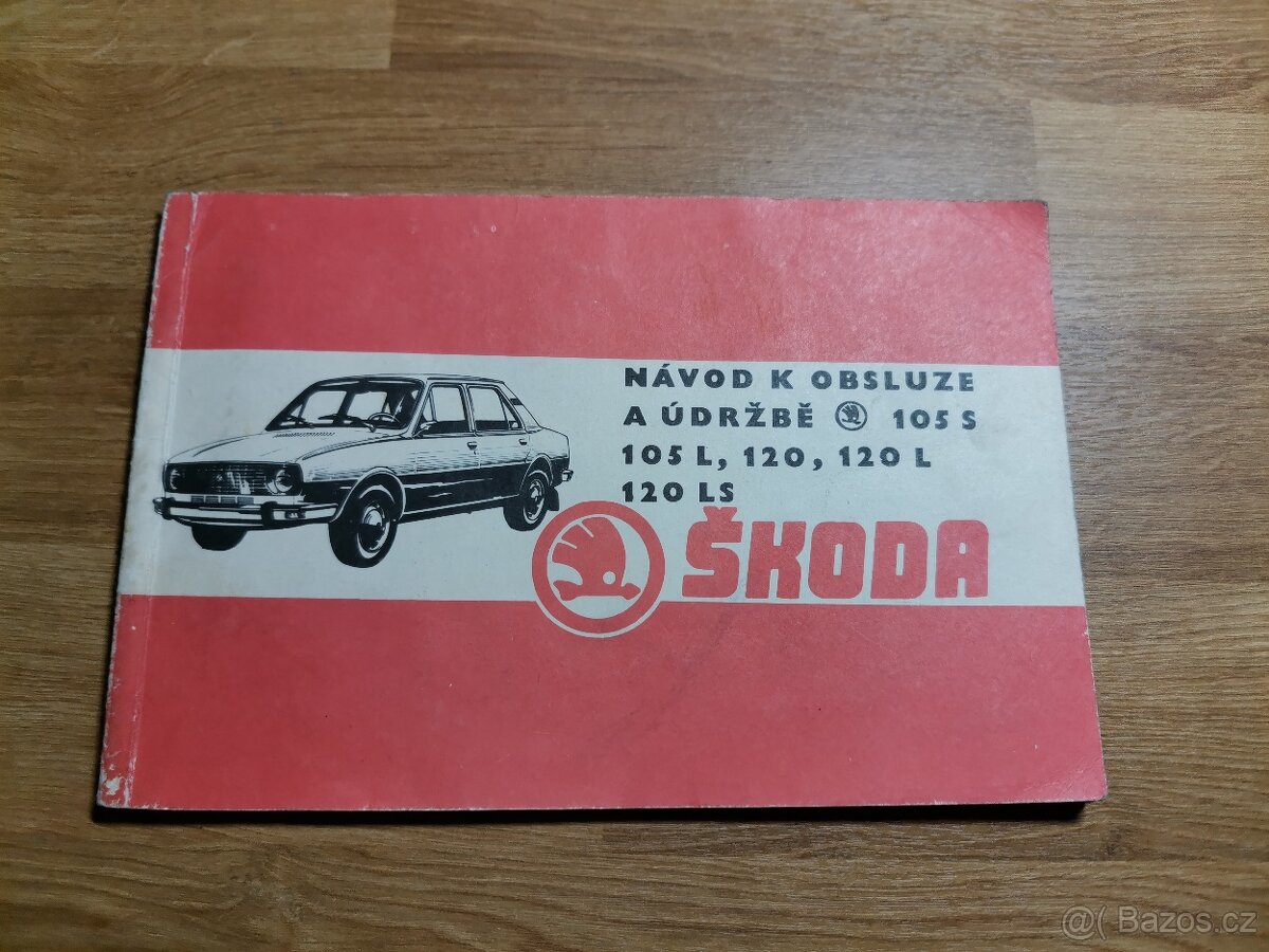C21 Návod k obsluze Škoda 105 S 105 L 120L 120LS