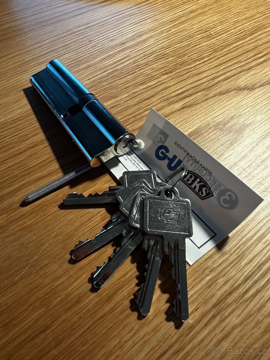 Bezpečnostní cylindrická vložka BKS 45/65