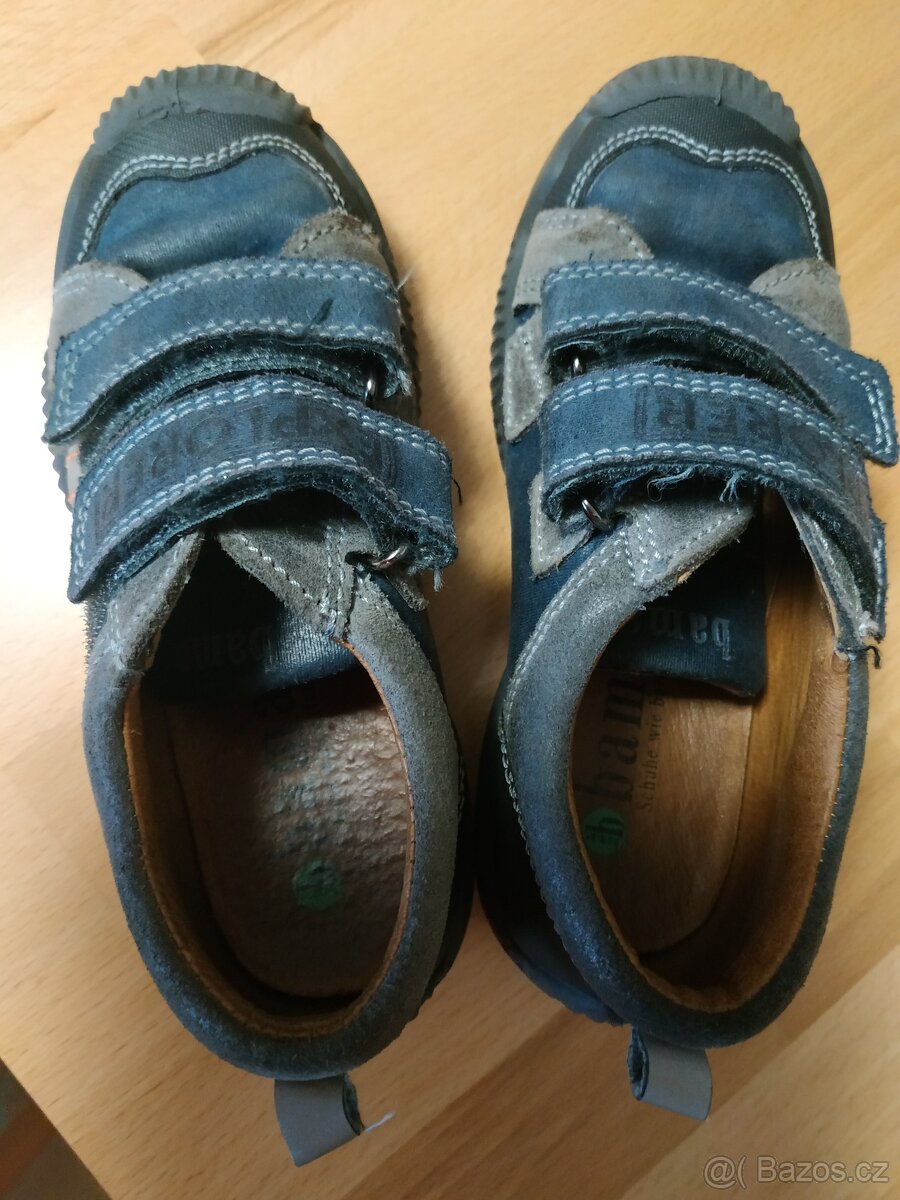 Dětské kožené boty BAMA vel. 29 - TOP STAV