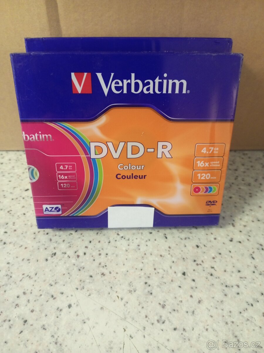 Verbatim DVD-R, 4,7 GB, SLIM