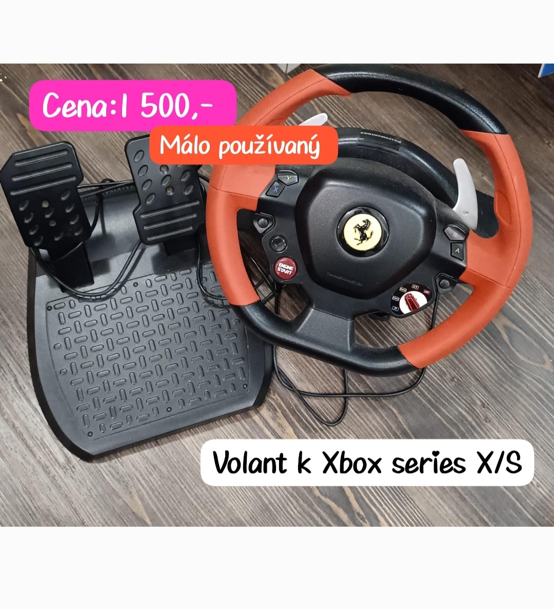 Herní volant k Xbox series X/S