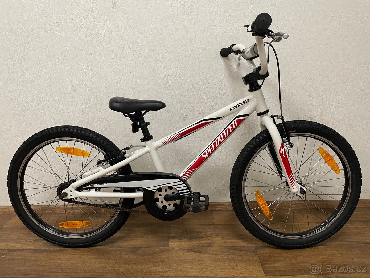 Dětské kolo Specialized Hotrock 20” Single Speed bílé