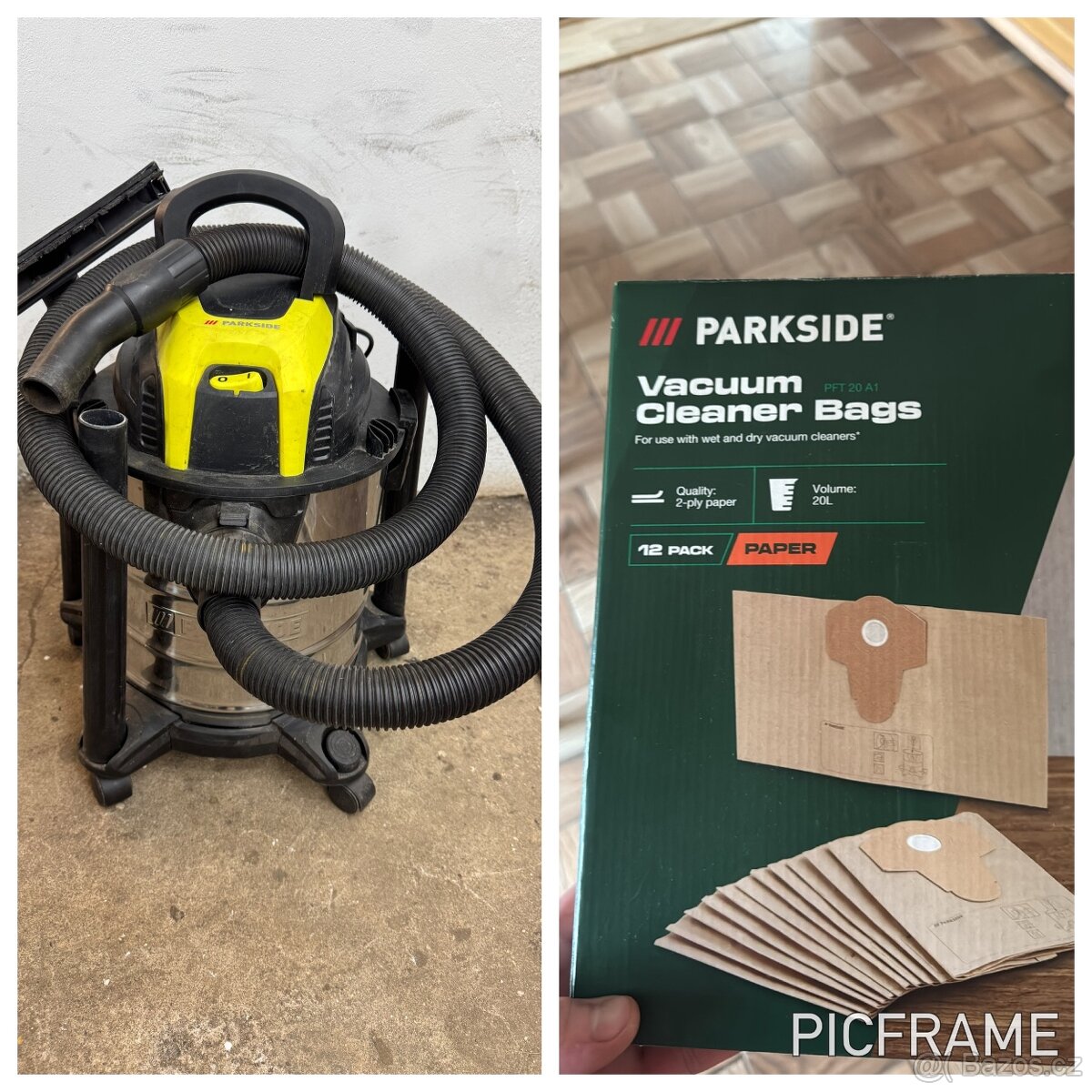 Průmyslový vysavač parkside